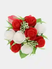 Красный букет из мыла,мыльных роз,подарочный набор, подарок учителю,коллеге