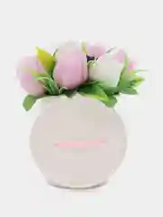 Розовый букет из мыла,мыльных роз,подарочный набор, подарок учителю,коллеге