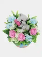 Серый букет из мыла, подарочный набор"букет", подарок учителю,коллеге