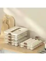 Контейнер для еды / для заморозки пельмений, ягод + форма для пельмений / многоуровневый