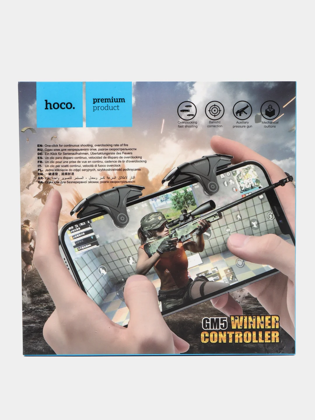 Джойстик триггеры Hoco GM5 Wolf для игр на смартфоне