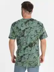Зелёный хаки футболка мужская хлопковая