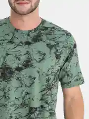 Зелёный хаки футболка мужская хлопковая