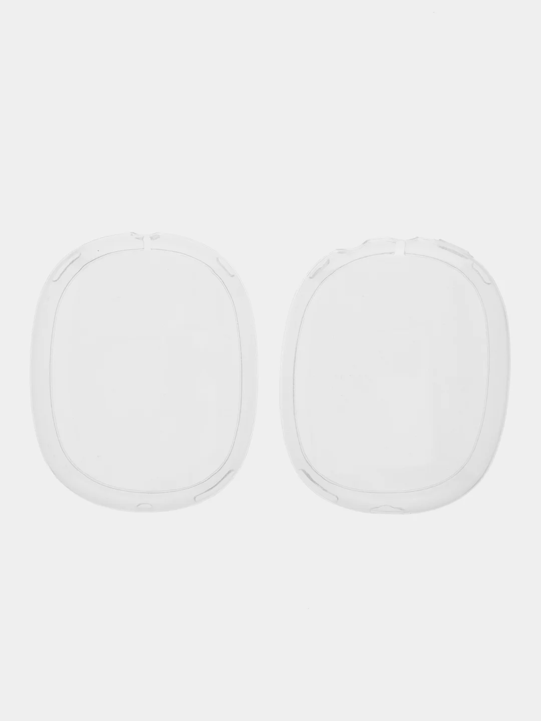 Белый чехол для наушников AirPods Max/Эирподс Макс, силиконовый