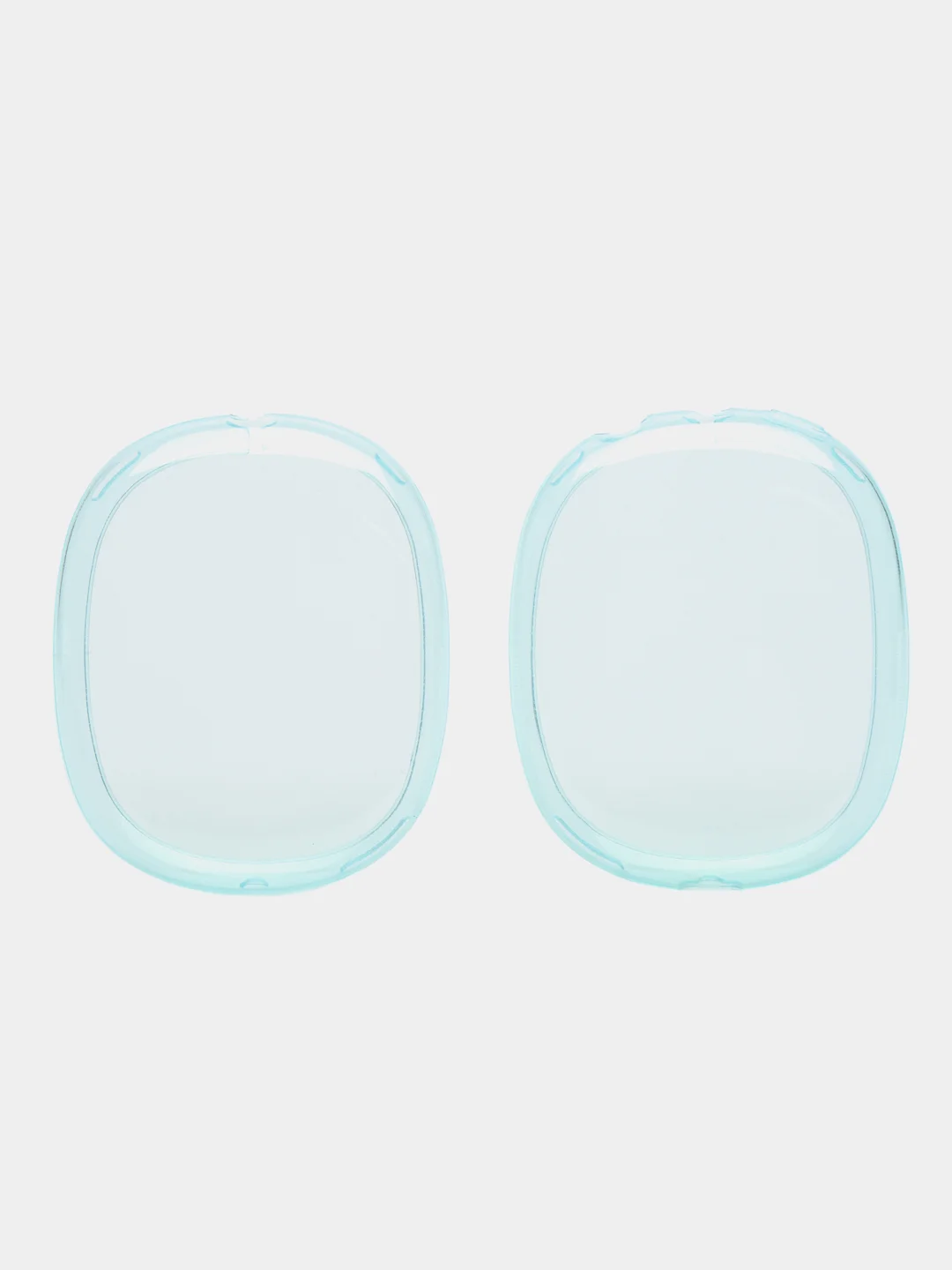 Небесно-голубой чехол для наушников AirPods Max/Эирподс Макс, силиконовый