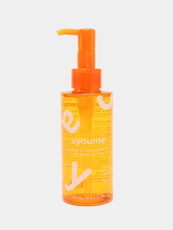 Масло-пенка гидрофильное для снятия макияжа Bubble Cleanser Mix Oil AYOUME, 150мл