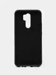 Аметистовый чехол противоударный с кольцом + подставка для Samsung A31 / A32 4G / Redmi 9
