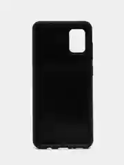 Красный чехол противоударный с кольцом + подставка для Samsung A31 / A32 4G / Redmi 9
