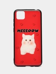 Чехол с принтом "Котик" для Samsung A31/ A21s/M21/ Honor 9A/ 9S / Redmi 8A