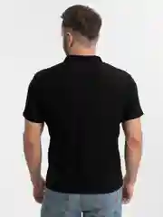Мужская футболка поло, сетчатый материал