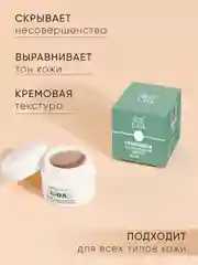 Консилер для лица и глаз тональный, 2 оттенка