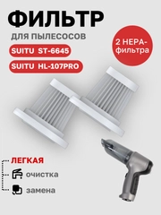 Нера-фильтр для автопылесоса Suitu