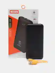 Черный мощный и надёжный Power Bank (Повербанк) Р41, 10000 mAh
