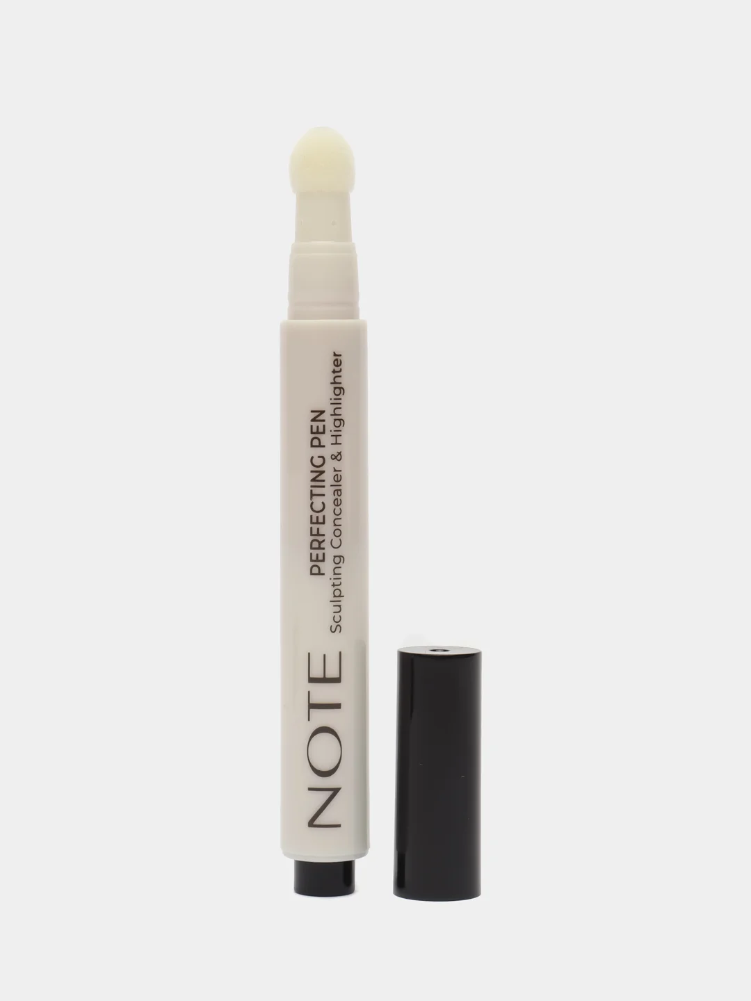Бежевый меланж корректор, консилер, хайлайтер 3в1 для лица NOTE Cosmetique perfecting pen
