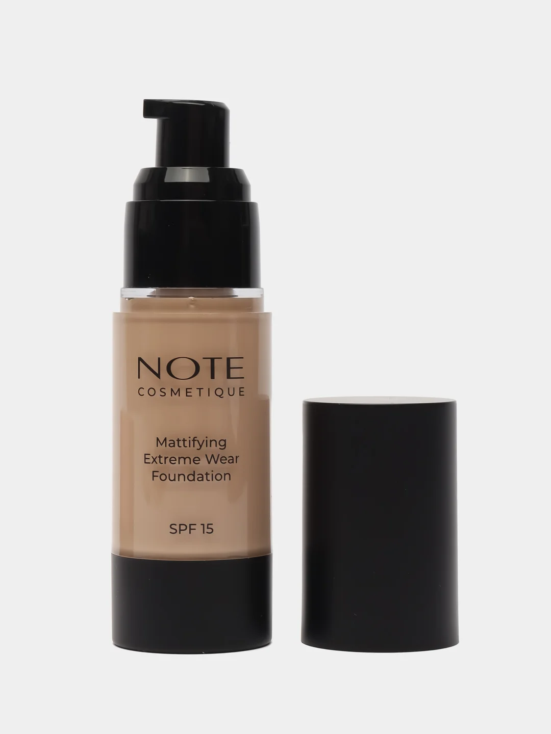 Карамельный тональная основа NOTE Cosmetique mattifying extreme wear стойкая с матирующим эффектом