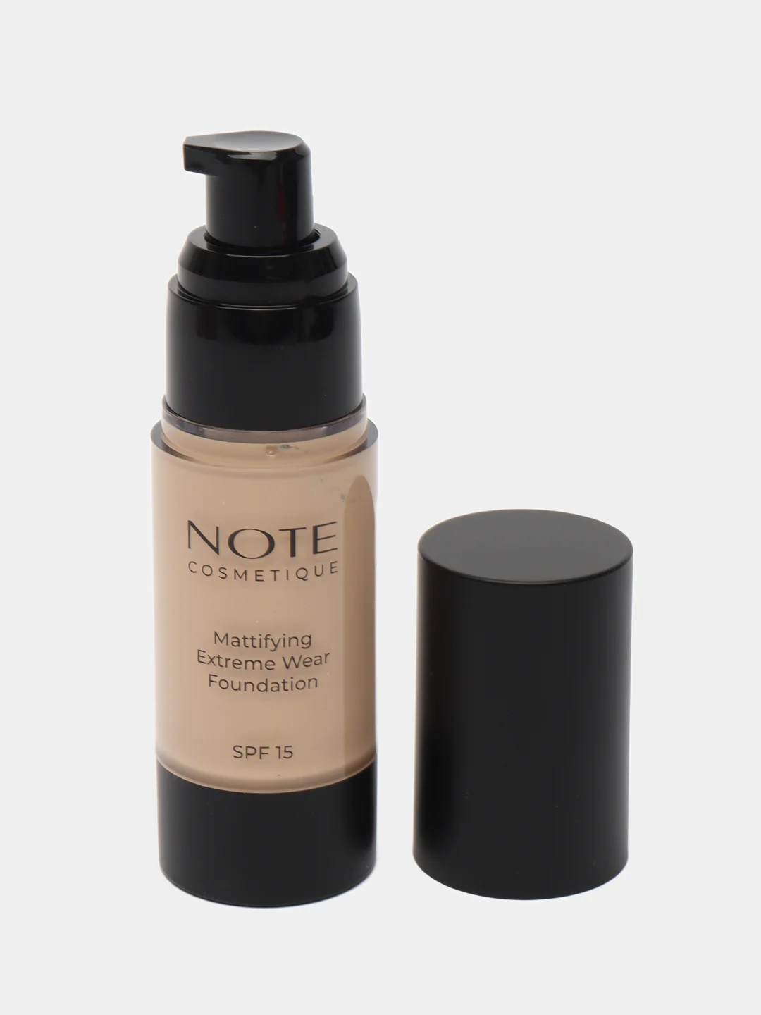 Светло-бежевый тональная основа NOTE Cosmetique mattifying extreme wear стойкая с матирующим эффектом