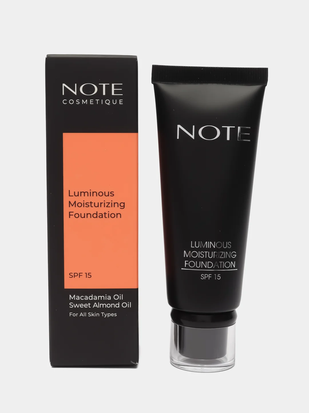 Молочный тональная основа NOTE Cosmetique luminous moisturizing увлажняющая с эффектом сияния