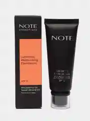 Бежевый тональная основа NOTE Cosmetique luminous moisturizing увлажняющая с эффектом сияния