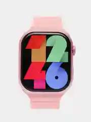 Розовый умные смарт-часы Smart Watch 9 серии "Премиум" 2024 45/41 мм