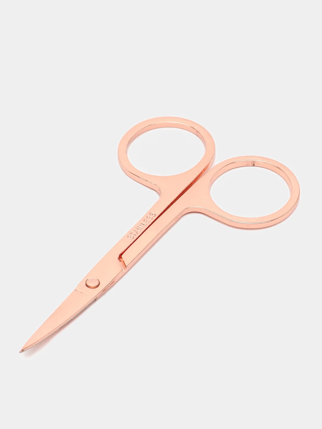 Ножницы маникюрные в пакете "Manicure set", широкие, цвет золото