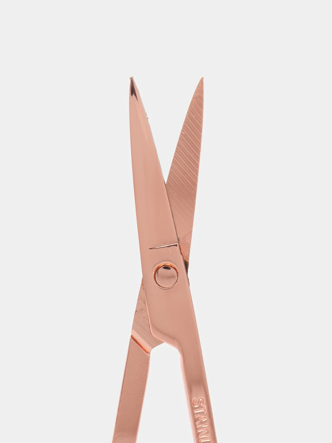 Ножницы маникюрные в пакете "Manicure set", широкие, цвет золото