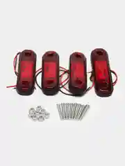 Красный подсветка светодиодная, габаритные огни LED,  12-24В