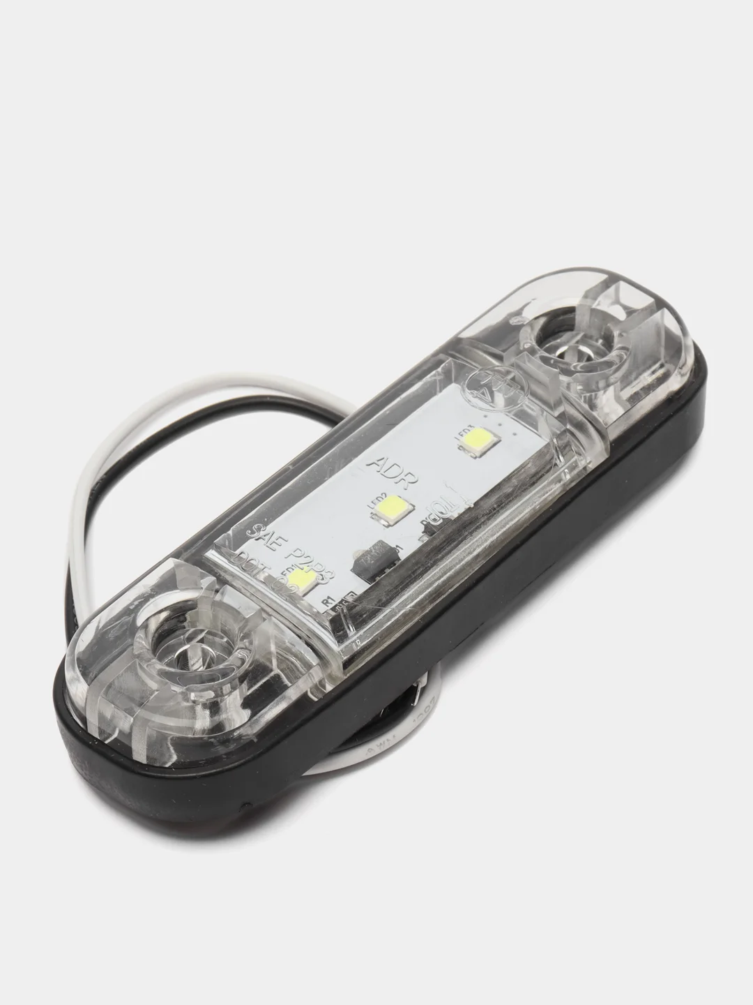 Белый подсветка светодиодная, габаритные огни LED,  12-24В