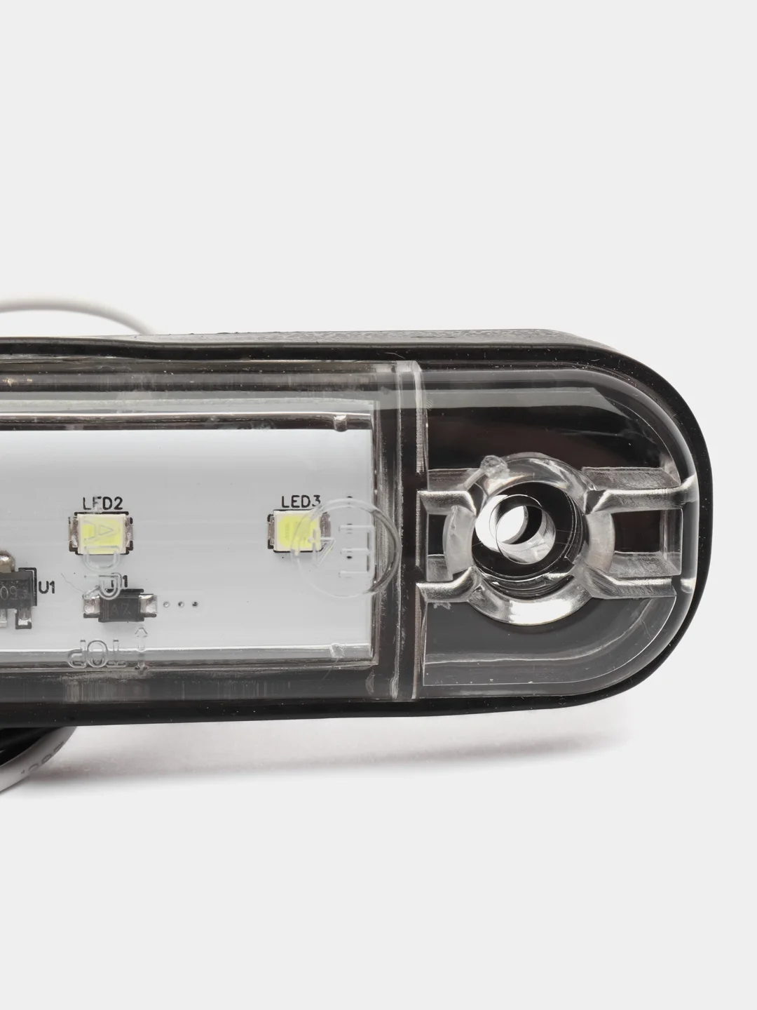 Белый подсветка светодиодная, габаритные огни LED,  12-24В