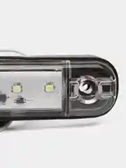 Белый подсветка светодиодная, габаритные огни LED,  12-24В