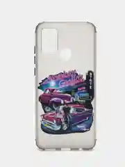 Чехол с принтом "Машины" для Honor 9A/P40/P40 lite/9S/Y5 2019/Y5 2018/Samsung A21s/A11/A51