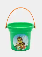 Зелёный хаки набор для песочницы, грабельки, лопатка, ведерко, формочки