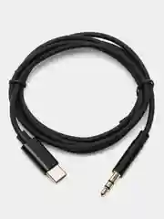 Aux кабель аудиокабель переходник AUX Type-C / Jack 3,5 мм / TYPE-C Jack 3,5