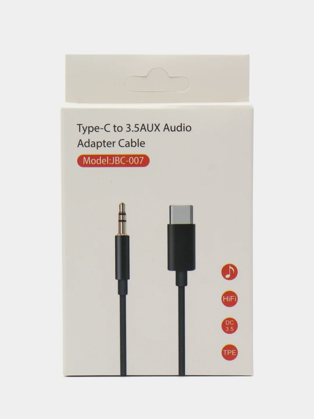 Aux кабель аудиокабель переходник AUX Type-C / Jack 3,5 мм / TYPE-C Jack 3,5