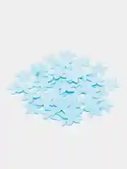 Голубой заготовка из фоамирана "Цветочек 1" 2 см, 50 шт