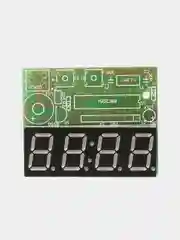 Радиоконструктор Электронные часы на at89c2051 3-6VDC