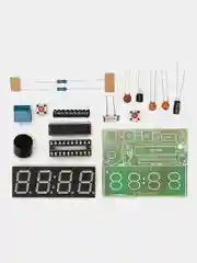 Радиоконструктор Электронные часы на at89c2051 3-6VDC