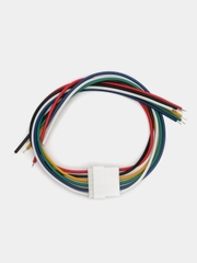 Разъем XH2.54 6 контактов пара F/M с проводами AWG26 300мм 6pin межплатный кабель