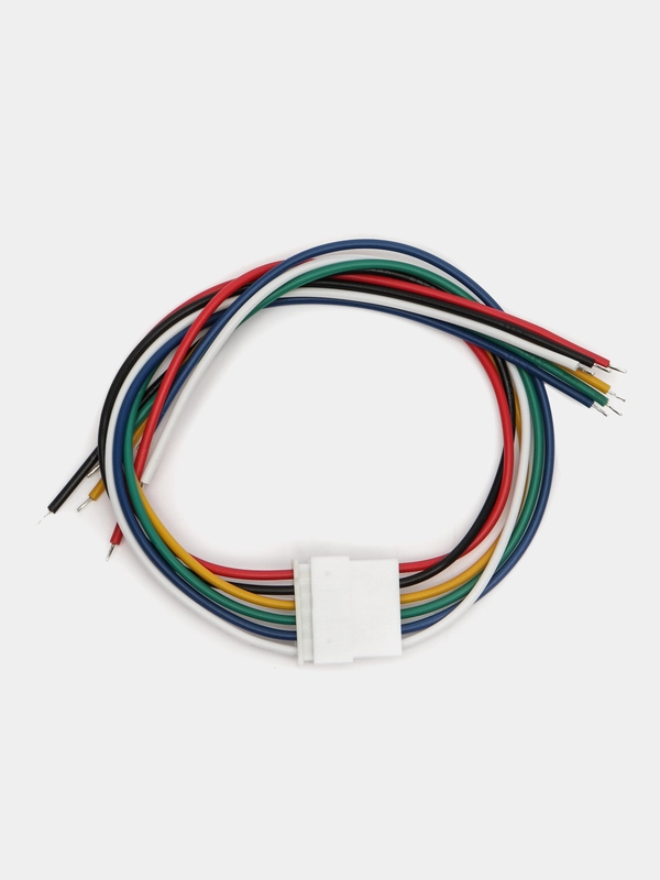 Разъем XH2.54 6 контактов пара F/M с проводами AWG26 300мм 6pin межплатный кабель