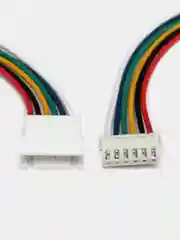 Разъем XH2.54 6 контактов пара F/M с проводами AWG26 300мм 6pin межплатный кабель