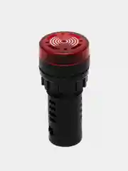 Индикатор светозвуковой AD16-22SM 22 12V красный LED