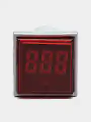 Амперметр цифровой DMS-225 22мм 0-100А (АС) красный