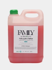 Гель для стирки белья универсальный FAMILY by ЭКО home, 5 л, 165 стирок, Яблоко