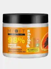 Бальзам-маска Mixit Super Food 3 в 1, увлажняющая, папайя, 500 мл