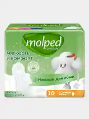 Женские гигиенические прокладки Molped Pure & Soft Normal, 10 штук