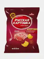 Чипсы Русская картошка со вкусом Бекон, 140г
