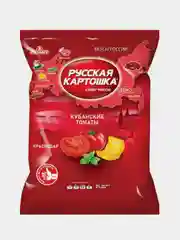 Чипсы Русская картошка Вкусы России со вкусом Кубанские томаты, 105г