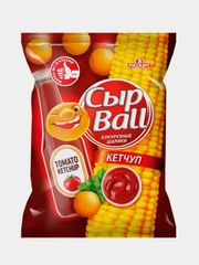Кукурузные шарики СырBall со вкусом Кетчуп, 140г