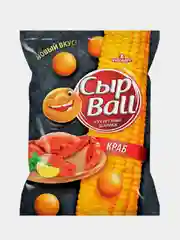Кукурузные шарики СырBall со вкусом Краб, 140г