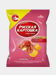 Чипсы Русская картошка со вкусом Камчатский краб, 80г