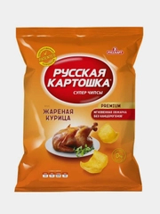 Чипсы Русская картошка со вкусом Жареная курица, 140г